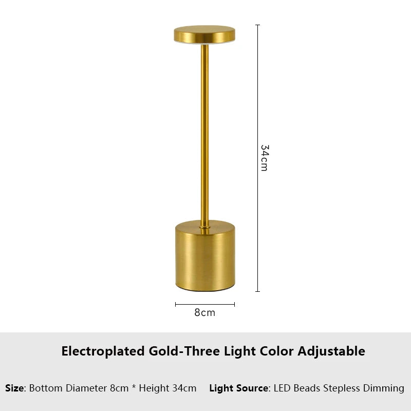 Lampe de chevet AuraLite 3 couleurs.