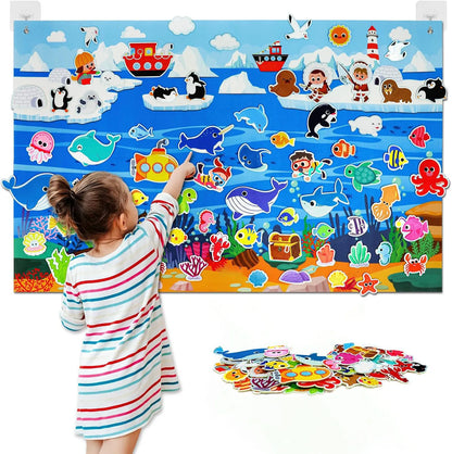 Interactive Farm Animals Learning Board