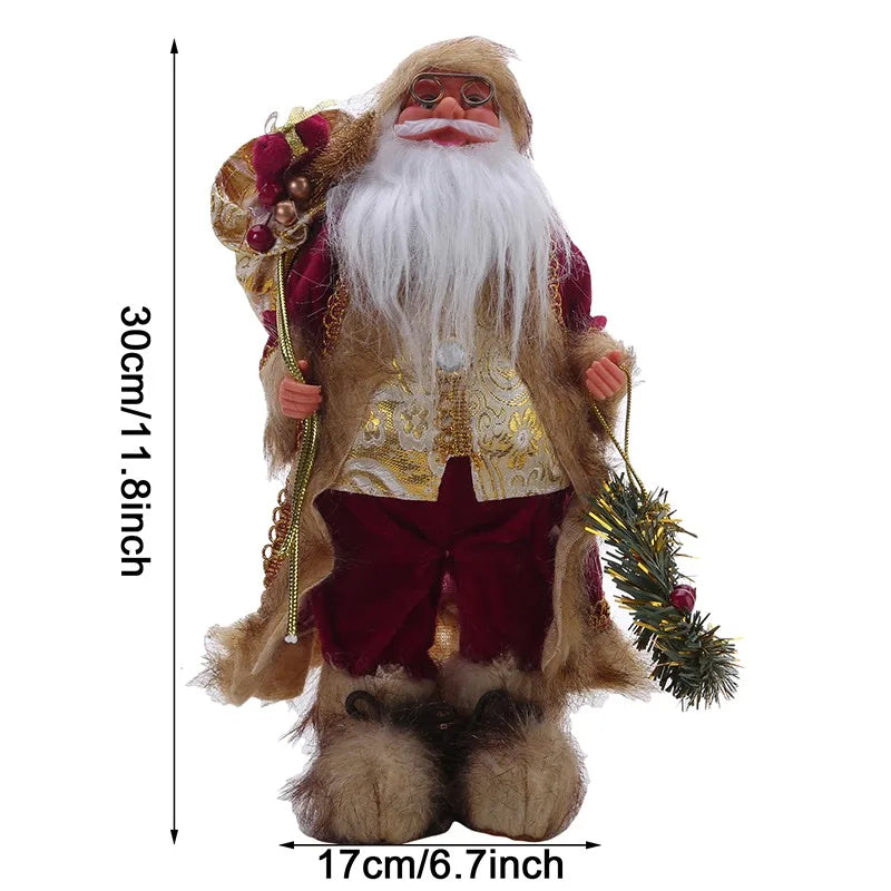 Christmas Window Santa Figurines – Children’s Gifts & Holiday Decorations 2025