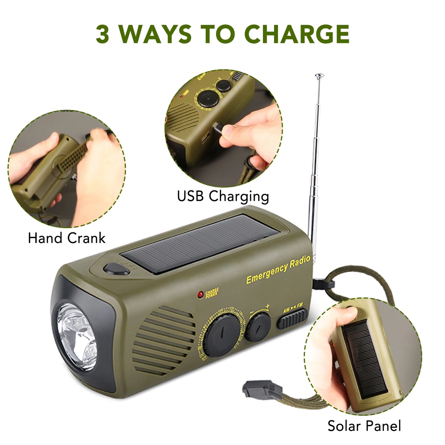 Survivor Pro Hand Crank Radio