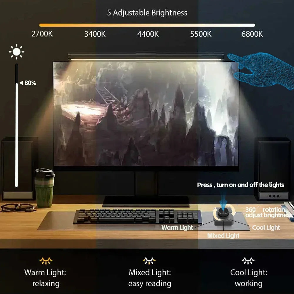 Luz RGB para monitor GlowBar Pro