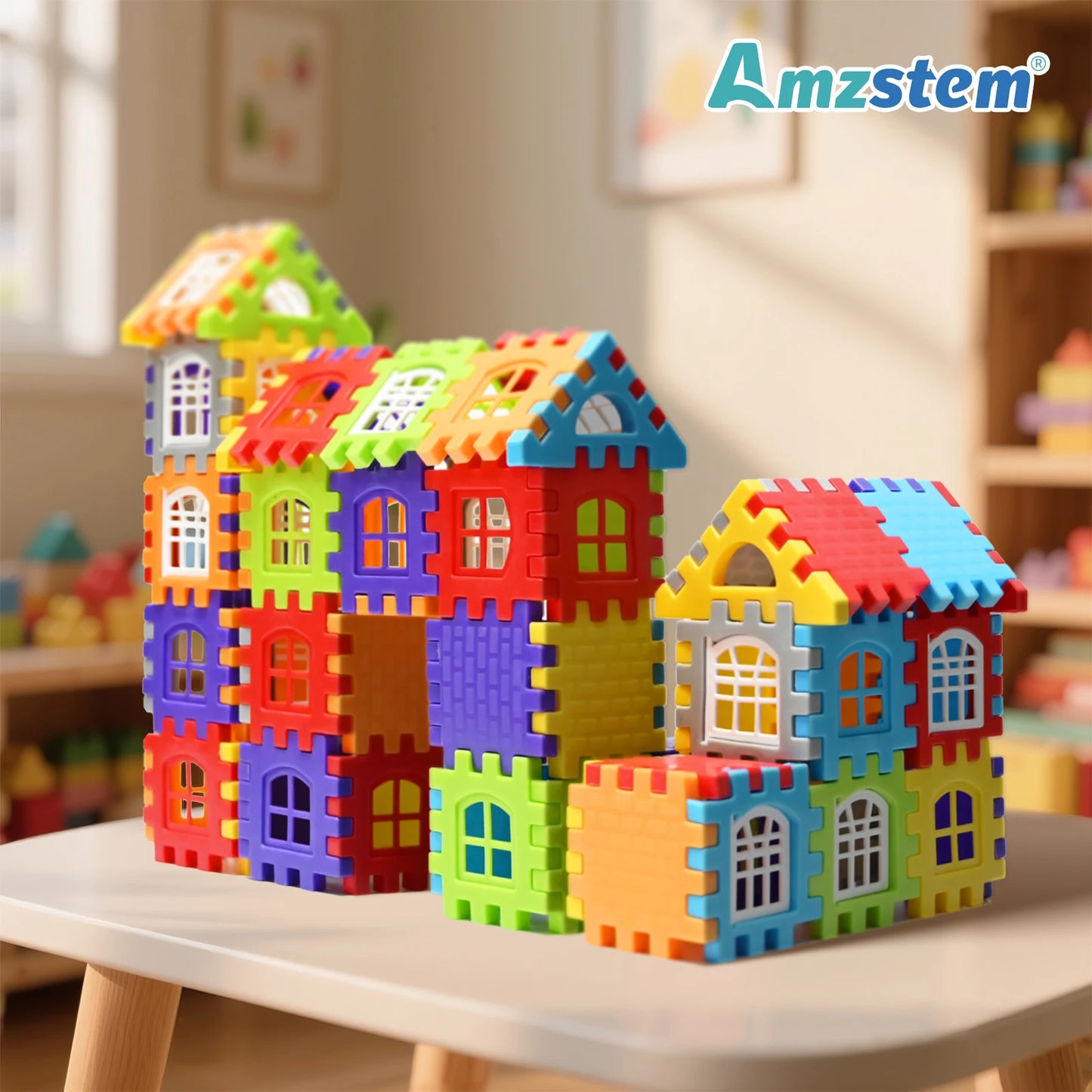 Mega House Builder Blocks – 25PCS Creative Construction Set
