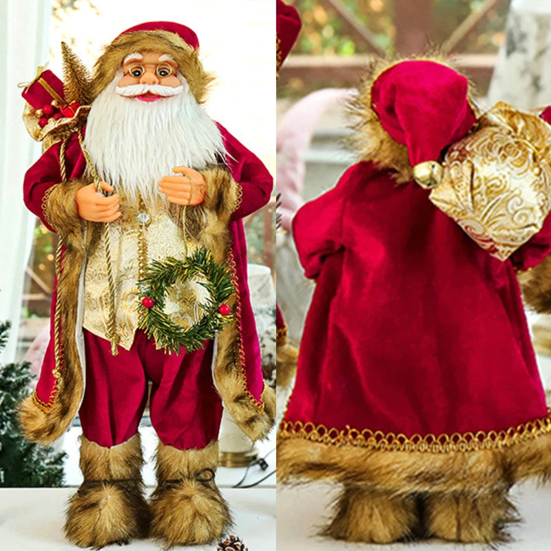 Christmas Window Santa Figurines – Children’s Gifts & Holiday Decorations 2025