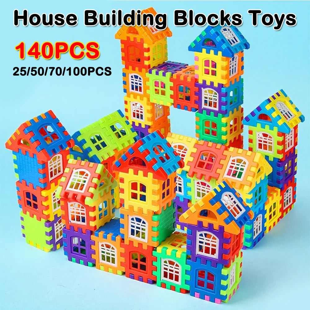 Mega House Builder Blocks – 25PCS Creative Construction Set