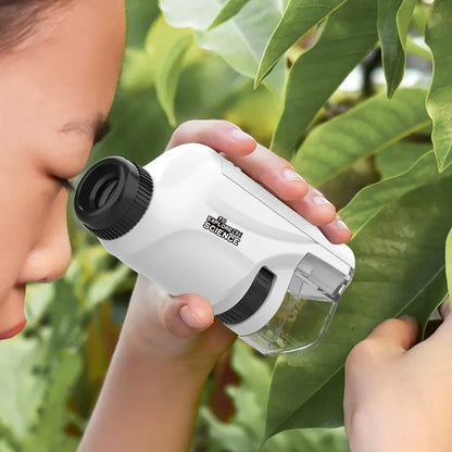 MicroQuest Handheld Microscope 60–120x for Kids