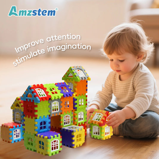 Mega House Builder Blocks – 25PCS Creative Construction Set