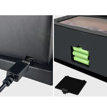 LED Simulated Flame Fireplace Lamp – Retro Decorative Light