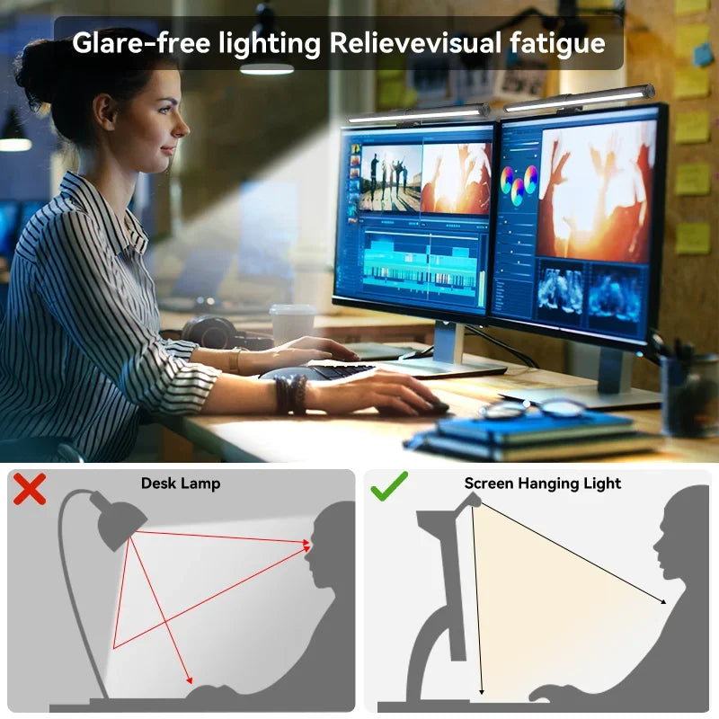 Luz RGB para monitor GlowBar Pro