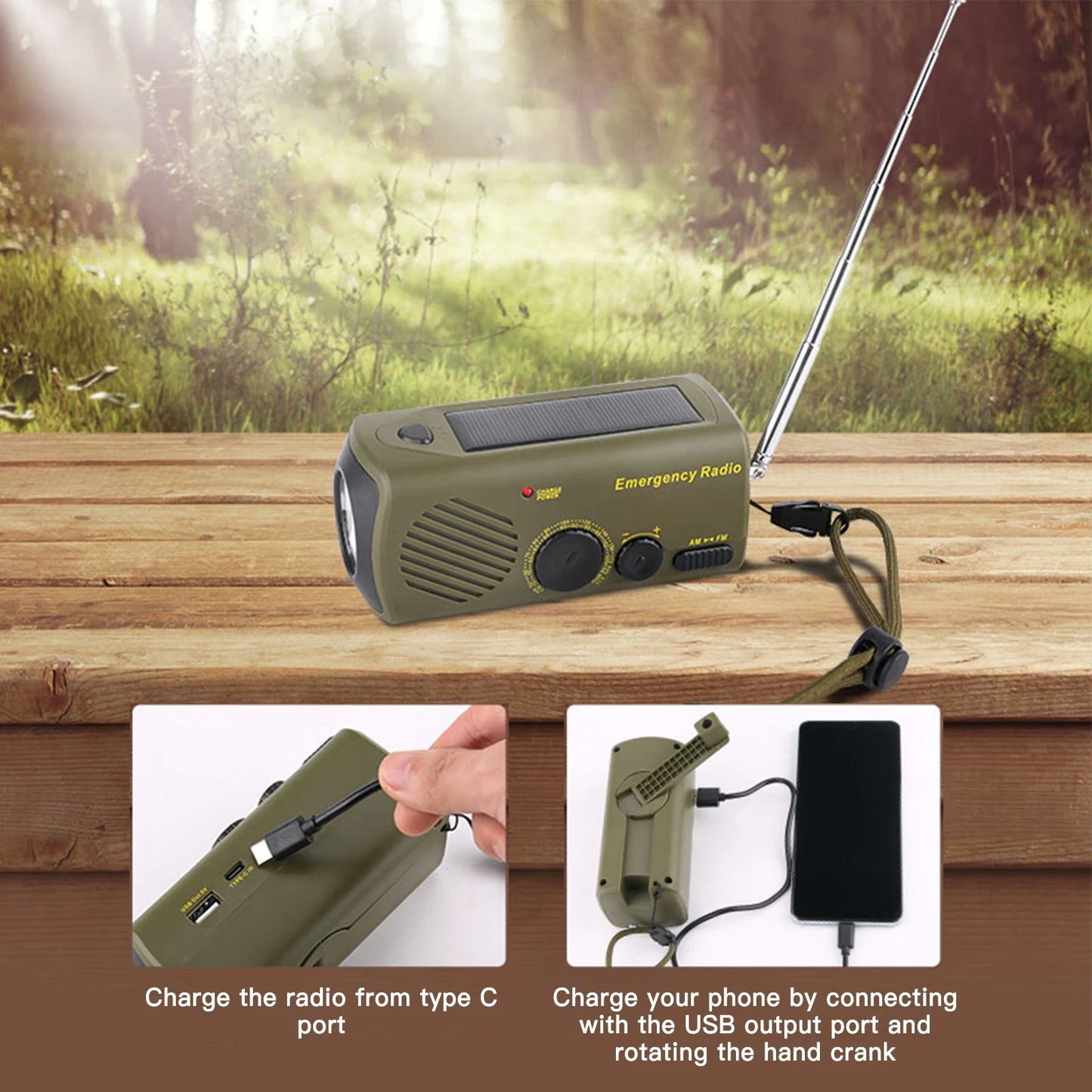 Survivor Pro Hand Crank Radio