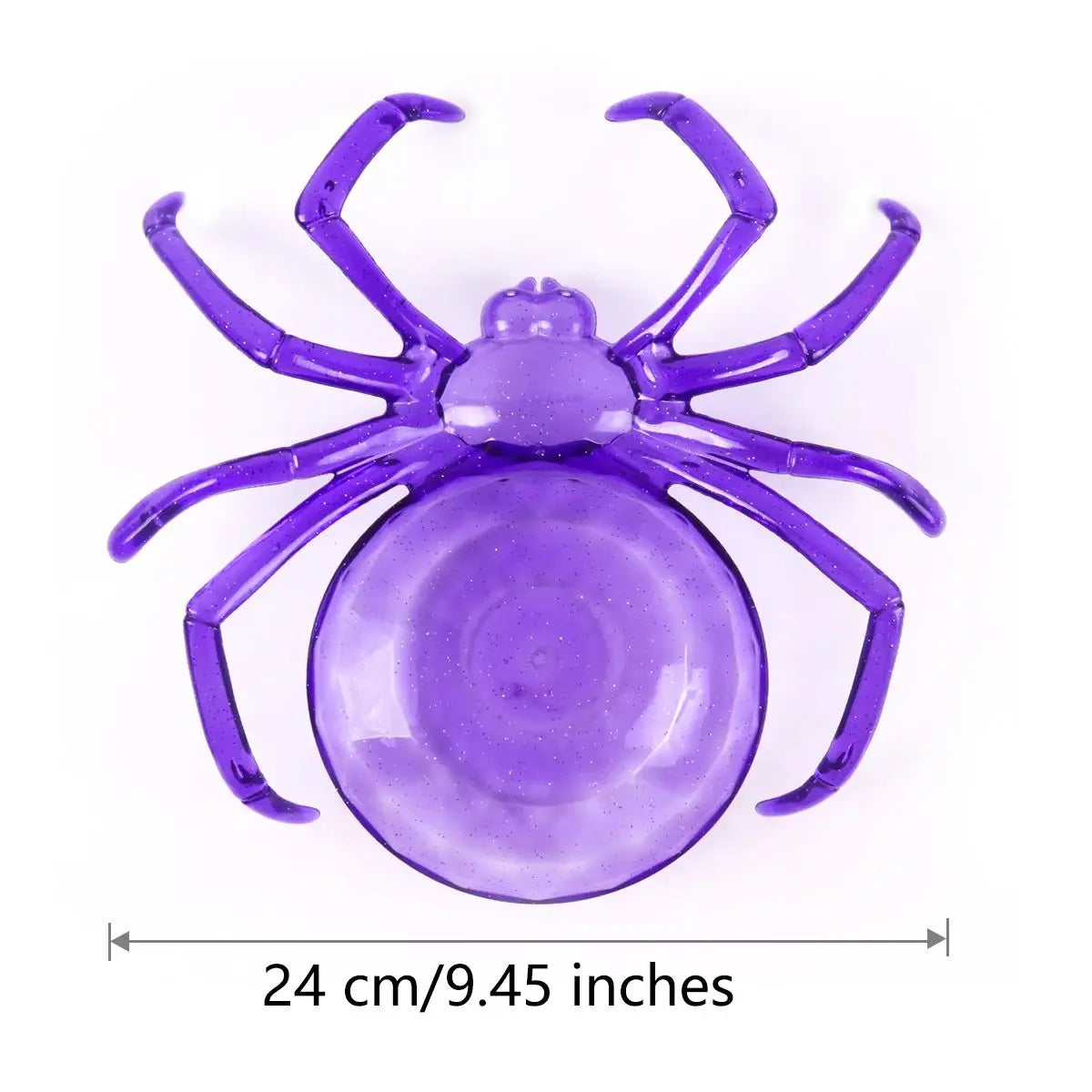 Halloween Spider Bowl – Candy Tray for Party Snacks & Decor