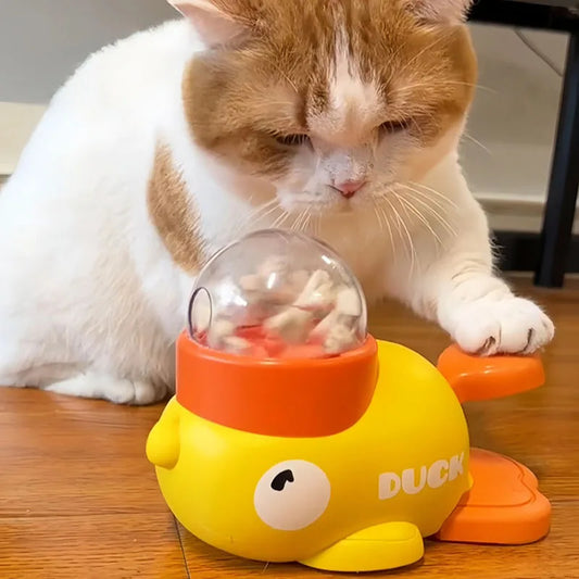 Duck Pawzzle Smart Treat Dispenser.