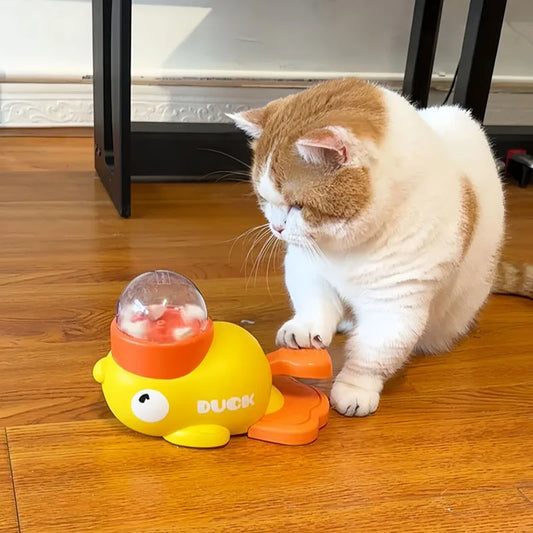 Duck Pawzzle Smart Treat Dispenser.