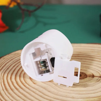 Haunting Glow LED Pumpkin & Ghost Candle Lights – 6pcs Halloween Decor Set