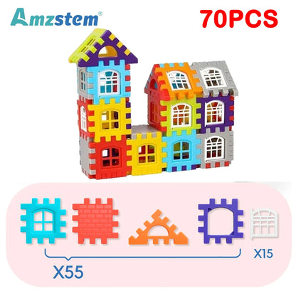 Mega House Builder Blocks – 25PCS Creative Construction Set