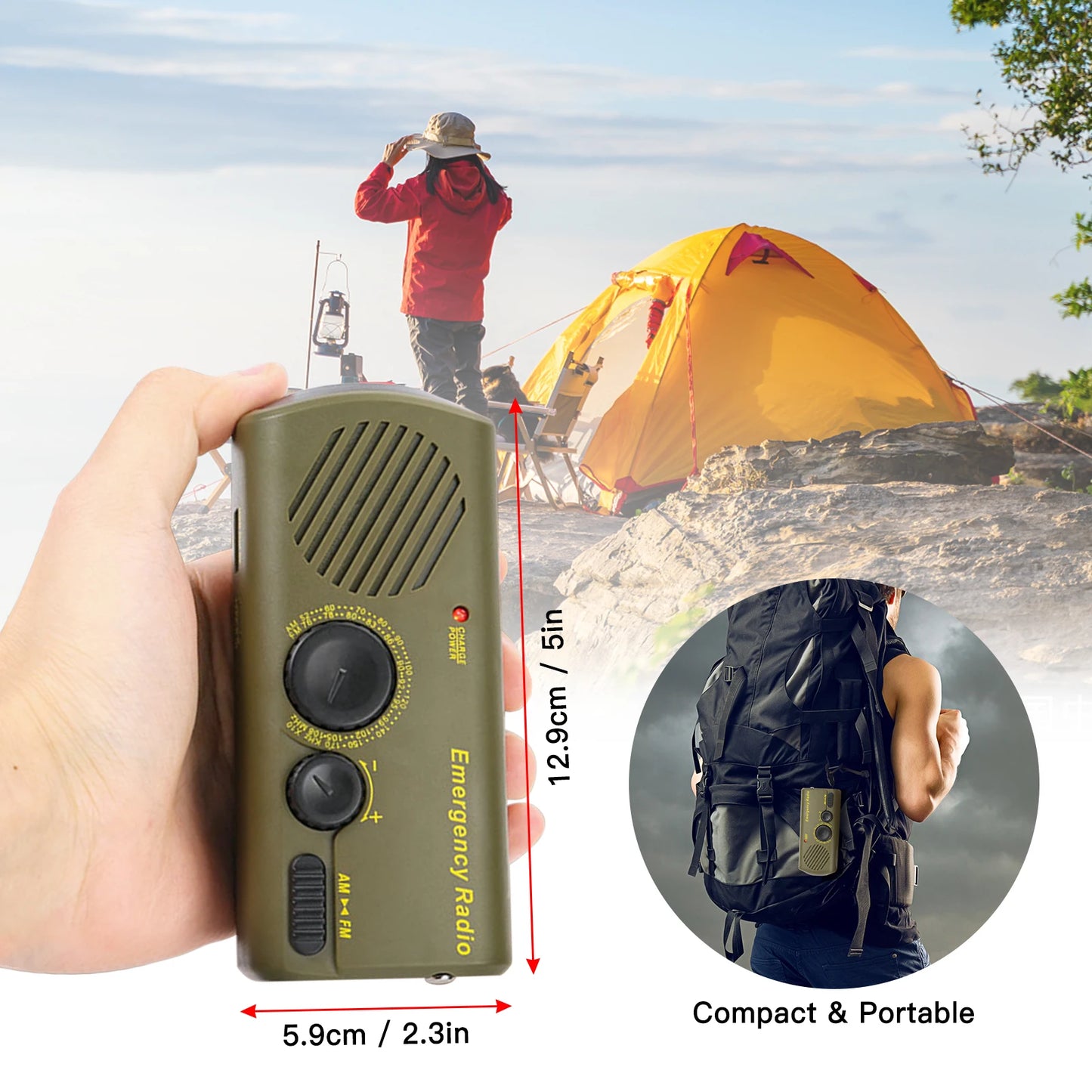Survivor Pro Hand Crank Radio