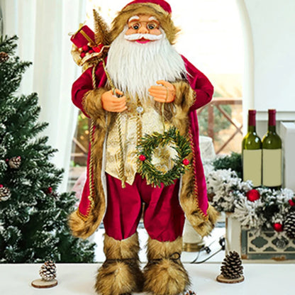 Christmas Window Santa Figurines – Children’s Gifts & Holiday Decorations 2025