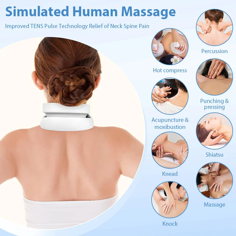 Masajeador inteligente de cuello y hombros