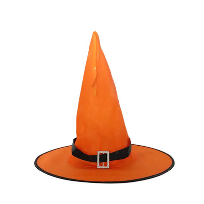 Ghostlight Glamour – LED Witch Hat for Halloween Costumes & Décor